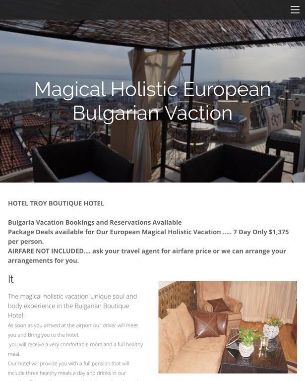 Boutique Hotel Troy Свети-Влас Экстерьер фото